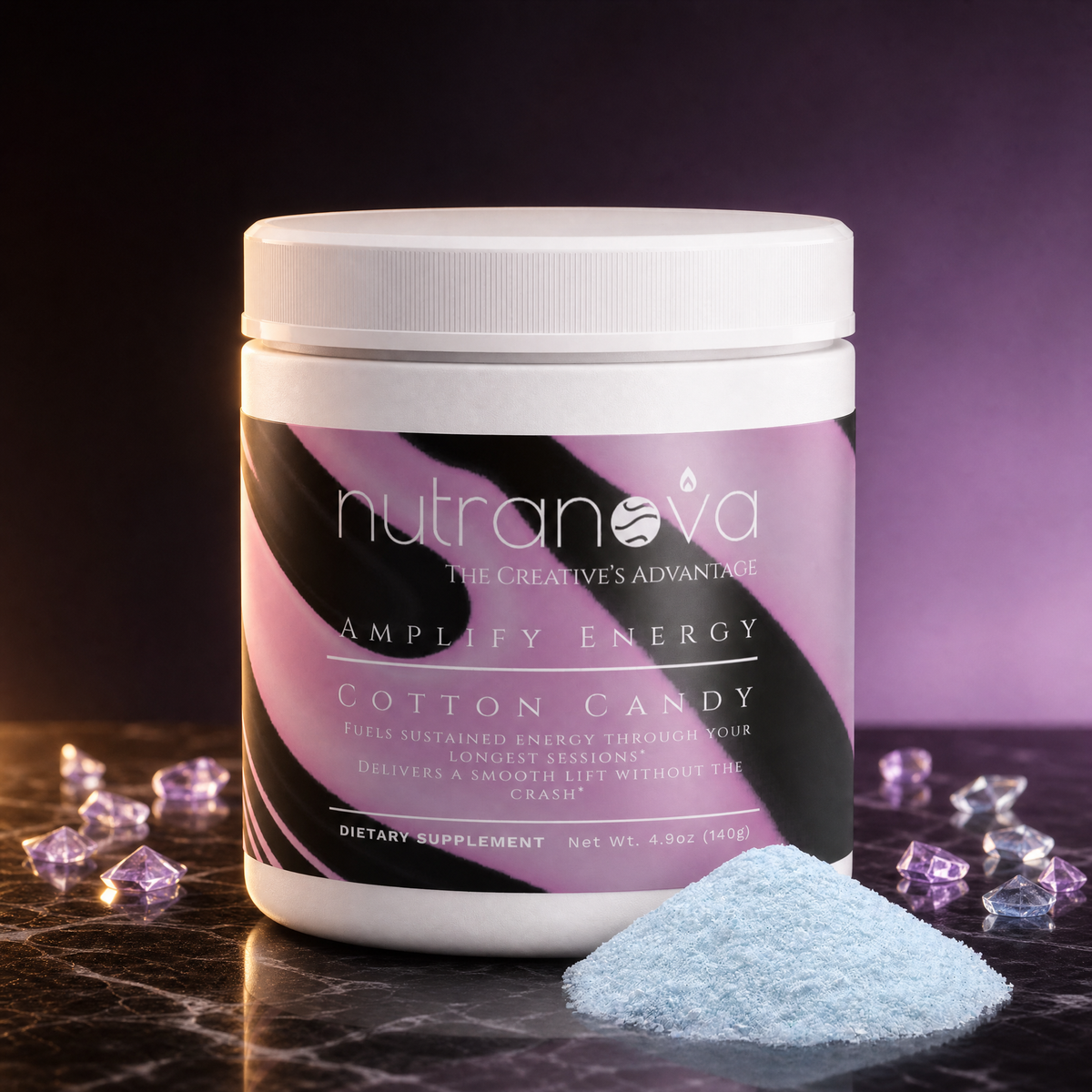 Amplify Energy – Cotton Candy – NutraNova