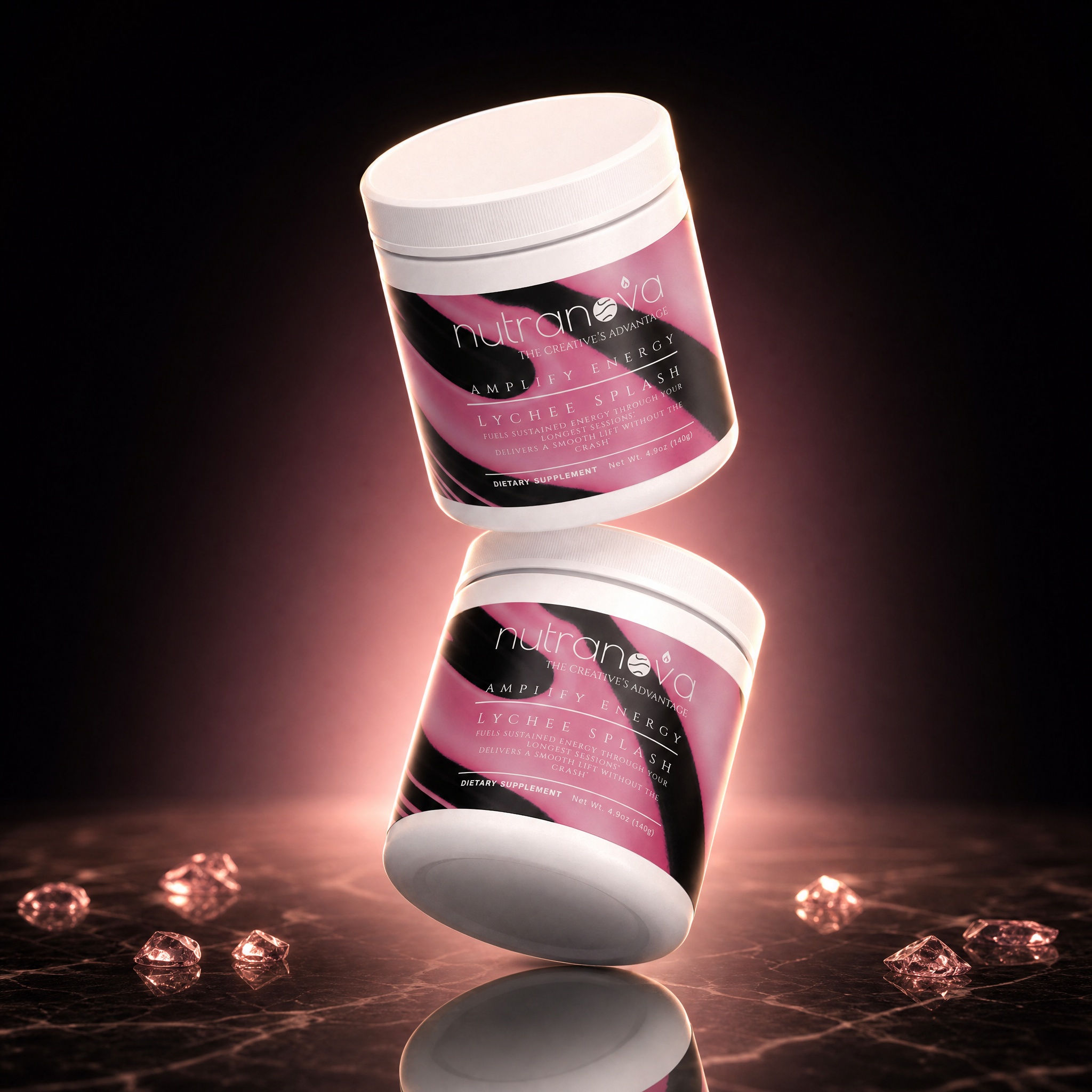 Volume R Liquid Equation Amplify Energy – Lychee Splash – NutraNova